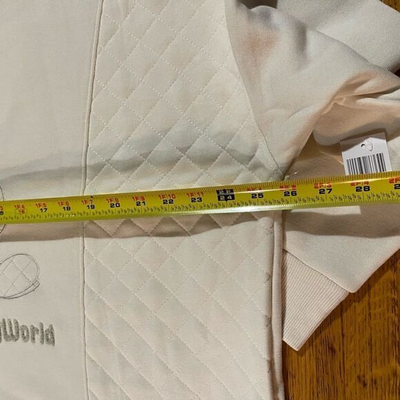 Disney Mickey Mouse Cream Sweatshirt XL NWT - Picture 9 of 14